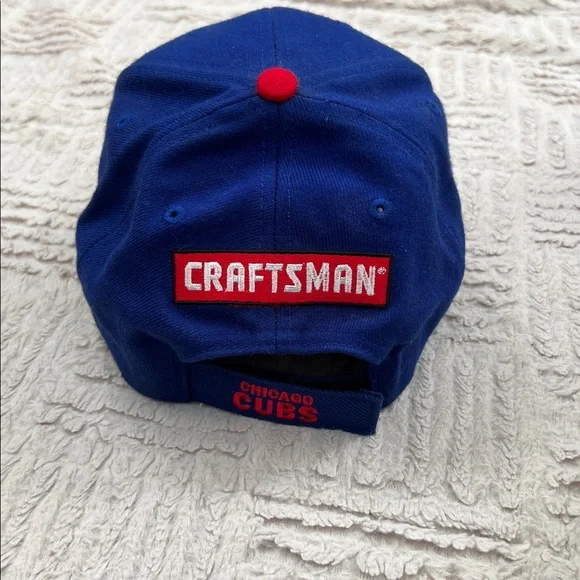 Vintage Chicago Cubs Craftsman wool blend baseball cap hat, New unworn condition